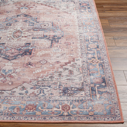 Amelie AML-2376 5' x 7' Machine Woven Washable Area Rug