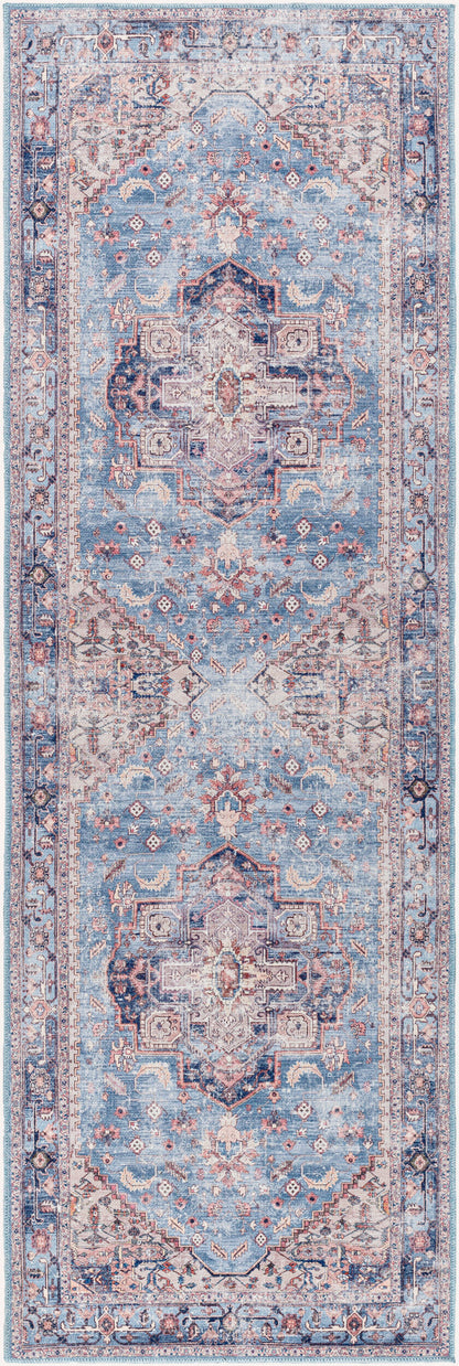 Alfombra de corredor lavable a máquina Amelie AML-2377 de 2,4 m