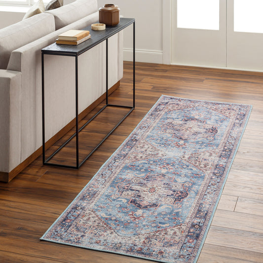 Alfombra de corredor lavable a máquina Amelie AML-2377 de 2,4 m