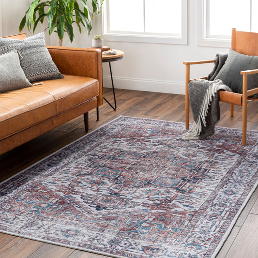 Alfombra de corredor lavable a máquina Amelie AML-2378 de 8 pies
