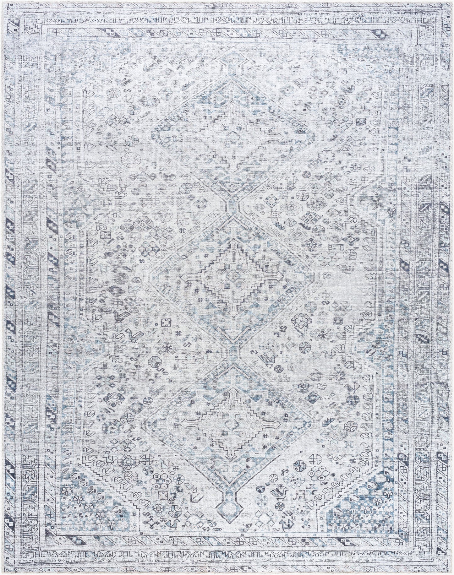 Amelie AML-2380 8' x 10' Machine Woven Washable Area Rug