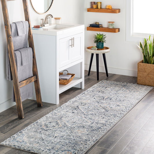 Amore AMO-2308 10ft Runner Machine Woven Runner Rug