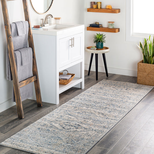 Amore AMO-2309 10ft Runner Machine Woven Runner Rug