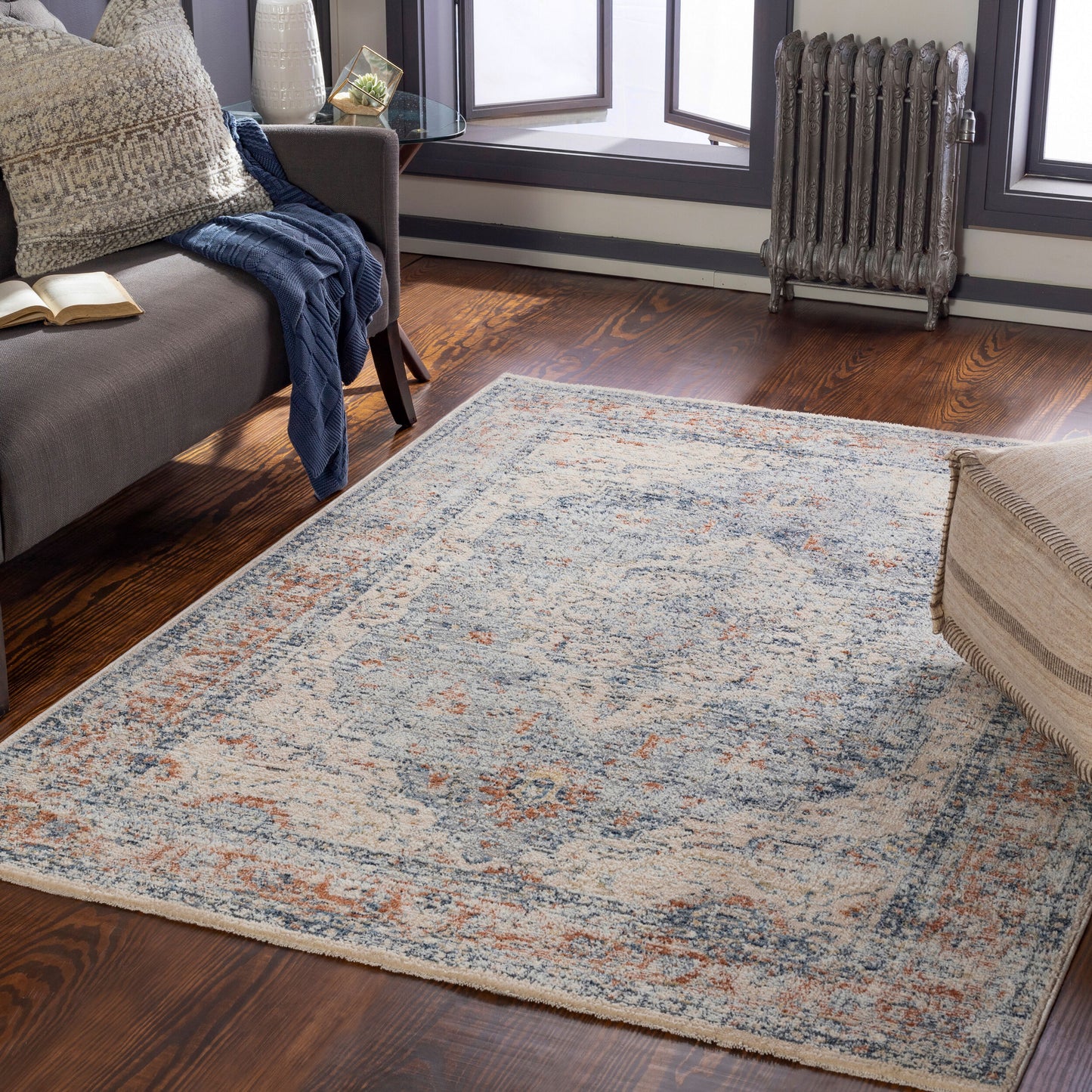 Amore AMO-2312 2'4" x 3'9" Machine Woven Accent Rug