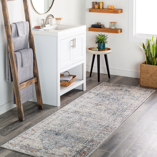 Amore AMO-2312 8ft Runner Machine Woven Runner Rug