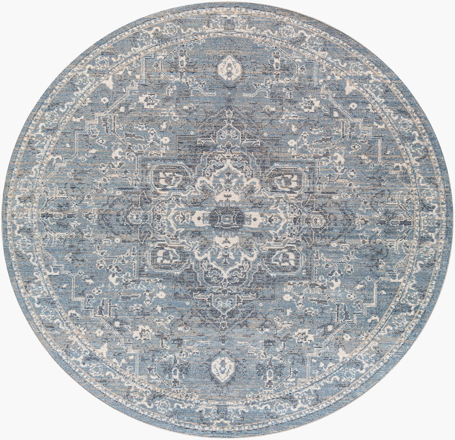 Amore AMO-2327 8ft Round Machine Woven Area Rug