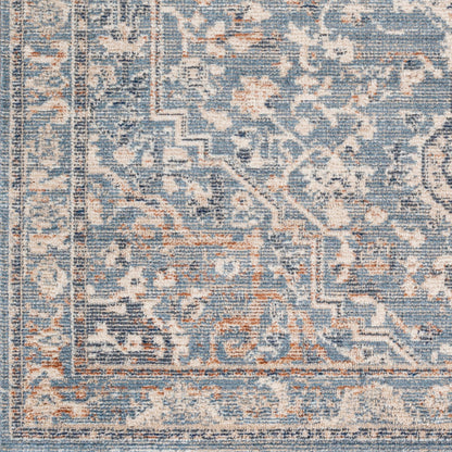 Amore AMO-2328 8ft Round Machine Woven Area Rug