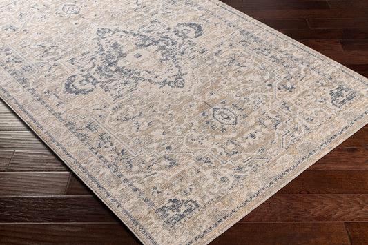 Amore AMO-2331 8ft Round Machine Woven Area Rug