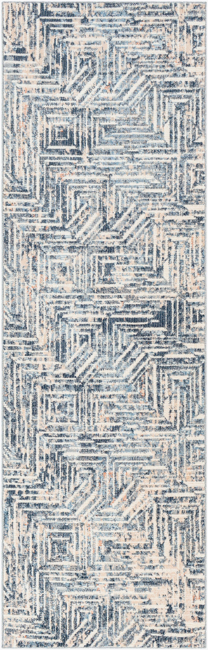 Amore AMO-2337 8ft Runner Machine Woven Runner Rug