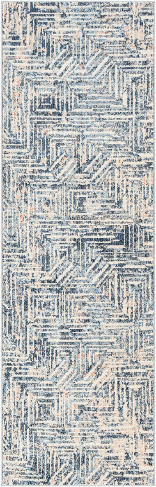 Amore AMO-2337 8ft Runner Machine Woven Runner Rug