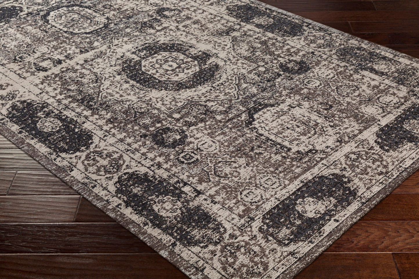 Alfombra decorativa hecha a mano Amsterdam AMS-1012 de 2' x 3'