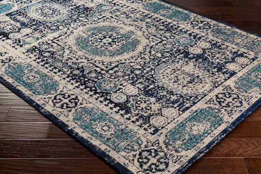 Alfombra decorativa hecha a mano Amsterdam AMS-1013 de 2' x 3'