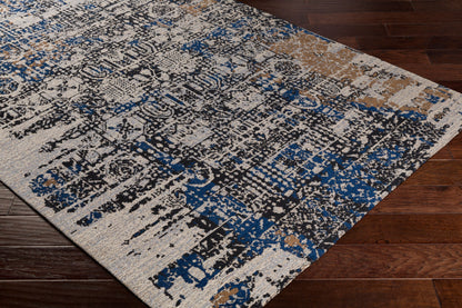 Alfombra decorativa hecha a mano Amsterdam AMS-1015 de 2' x 3'