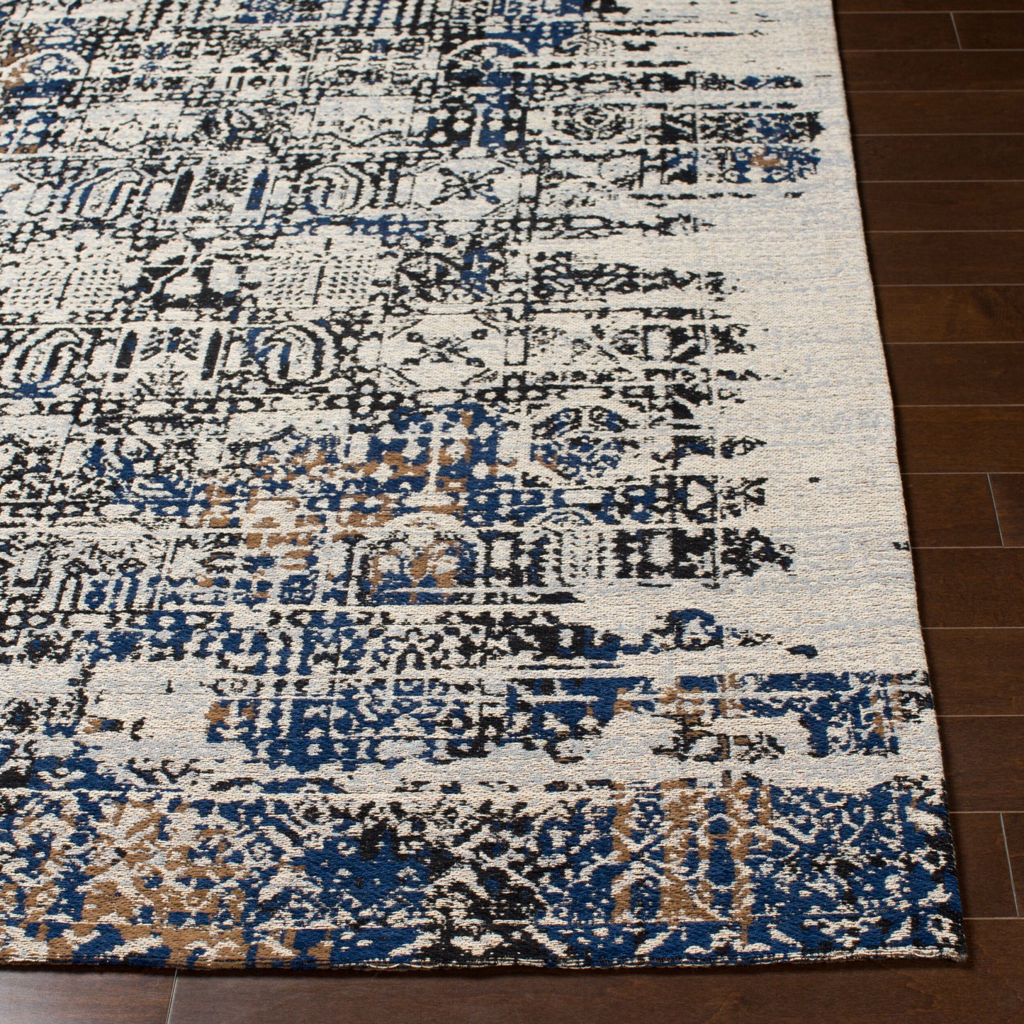 Alfombra decorativa hecha a mano Amsterdam AMS-1015 de 2' x 3'