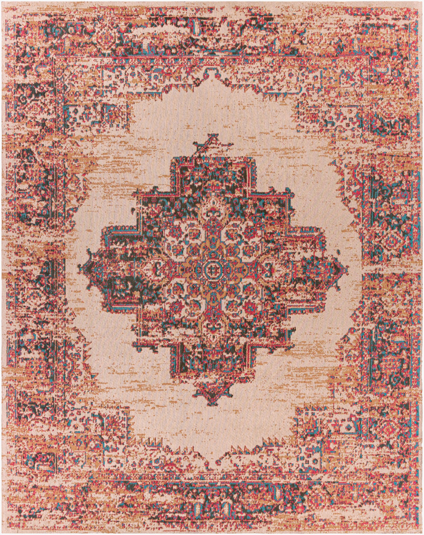 Alfombra hecha a mano Amsterdam AMS-1022 de 2,44 m x 3,05 m