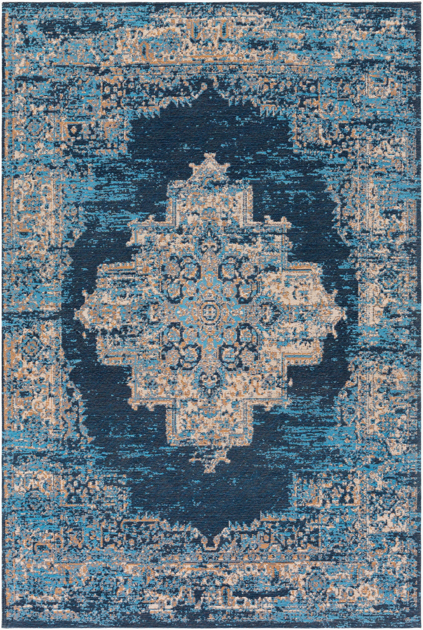 Alfombra hecha a mano Amsterdam AMS-1025 de 1,52 m x 2,13 m