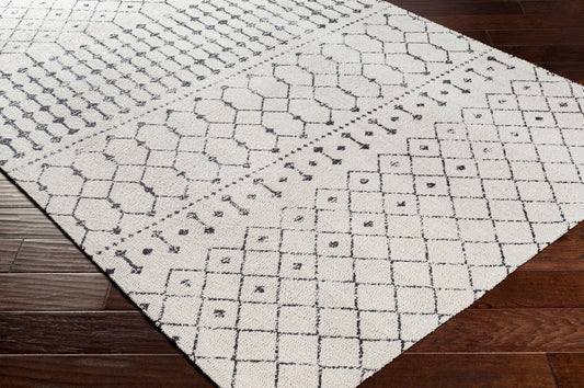 Alfombra hecha a mano Amsterdam AMS-1027 de 2,44 m x 3,05 m