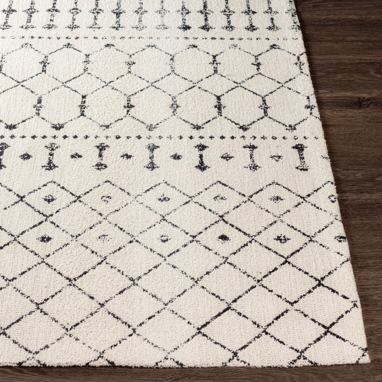 Alfombra hecha a mano Amsterdam AMS-1027 de 2,44 m x 3,05 m