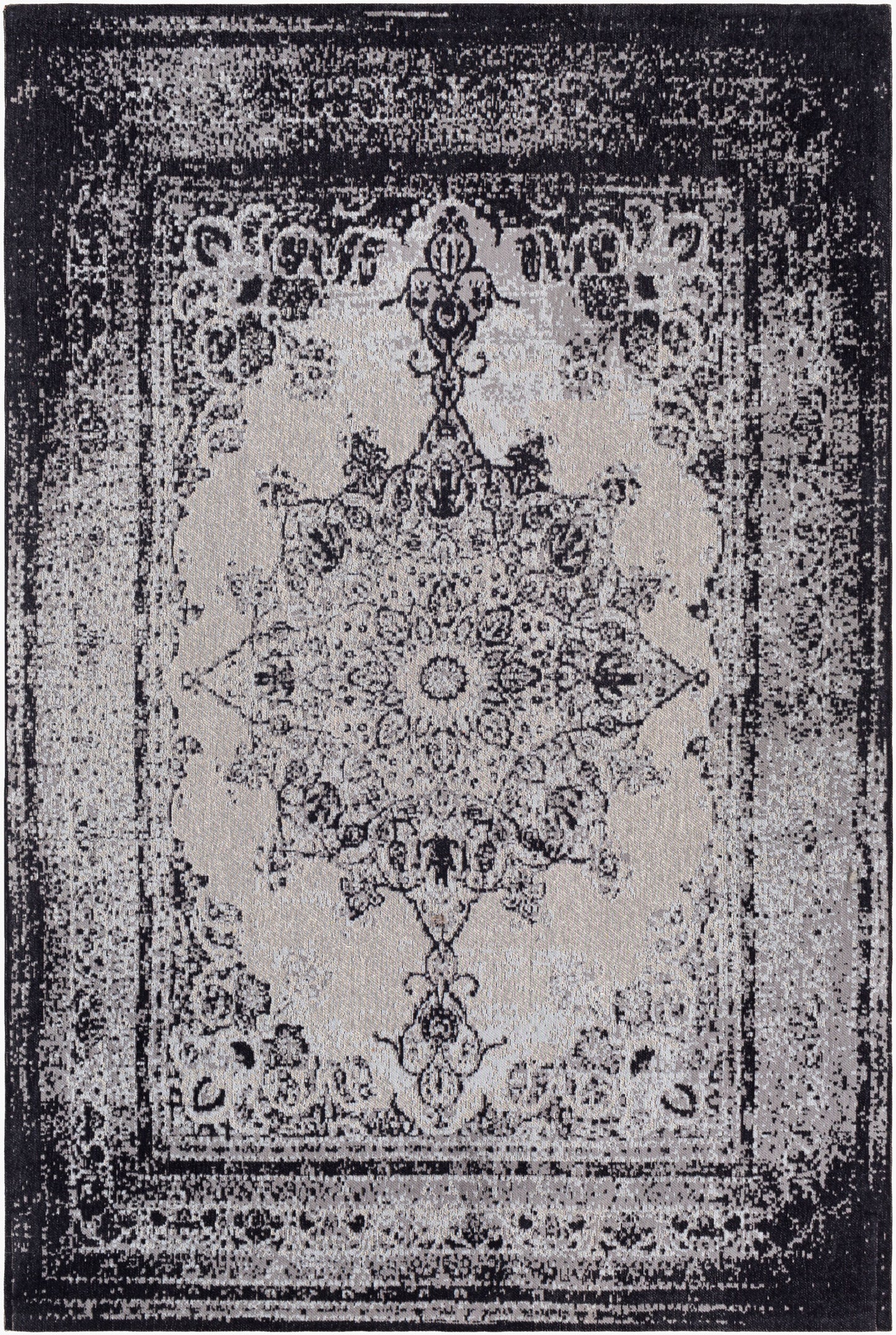 Alfombra decorativa hecha a mano Amsterdam AMS-1030 de 2' x 3'