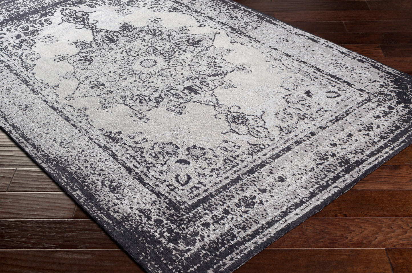 Alfombra decorativa hecha a mano Amsterdam AMS-1030 de 2' x 3'