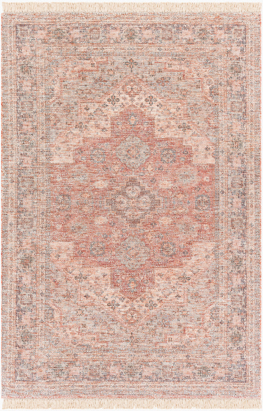 Amasya AMY-2300 Alfombra de área hecha a mano de 5' x 7'
