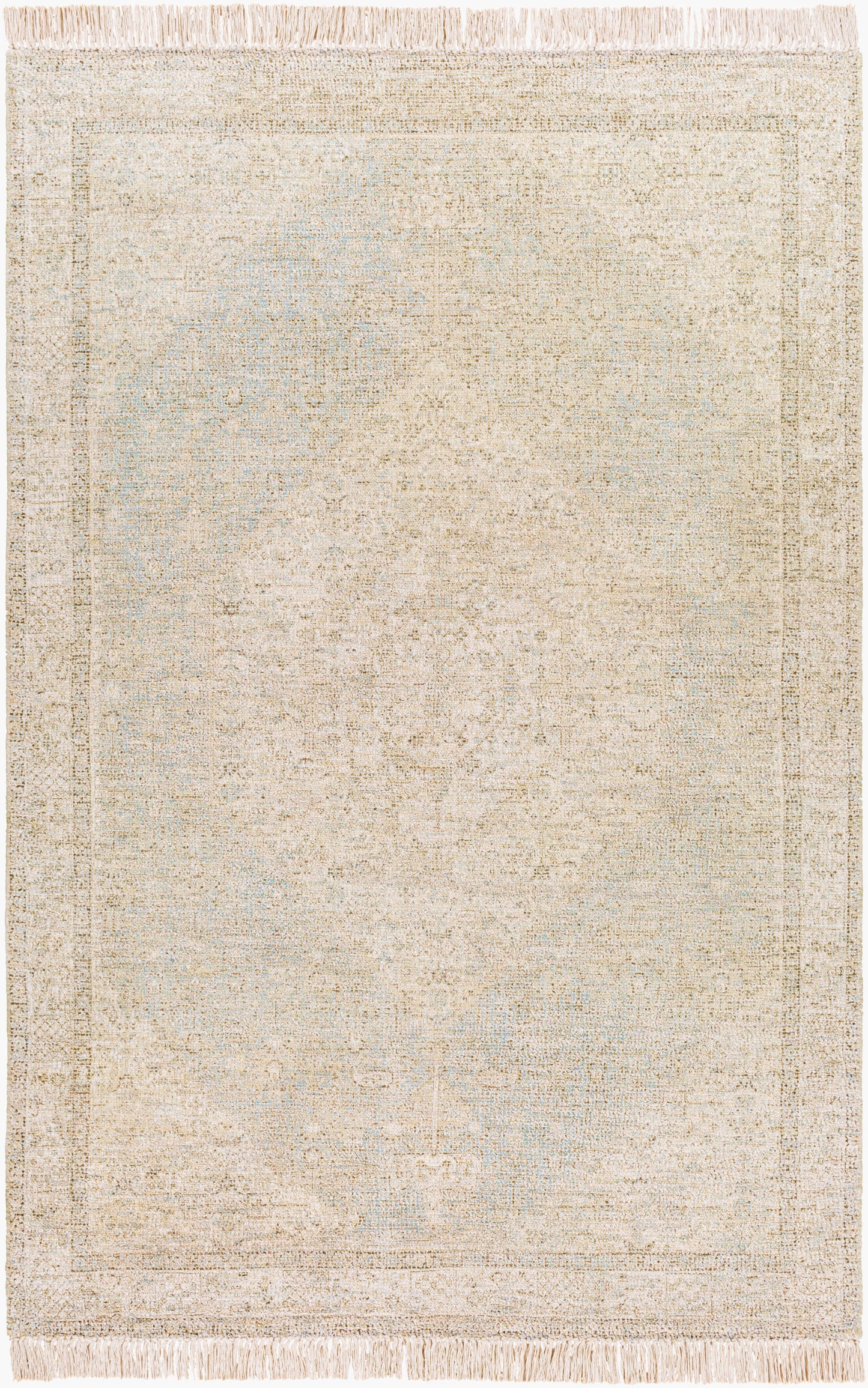 Amasya AMY-2302 Alfombra de área hecha a mano de 9' x 12'