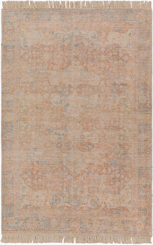 Amasya AMY-2304 Alfombra de área hecha a mano de 5' x 7'