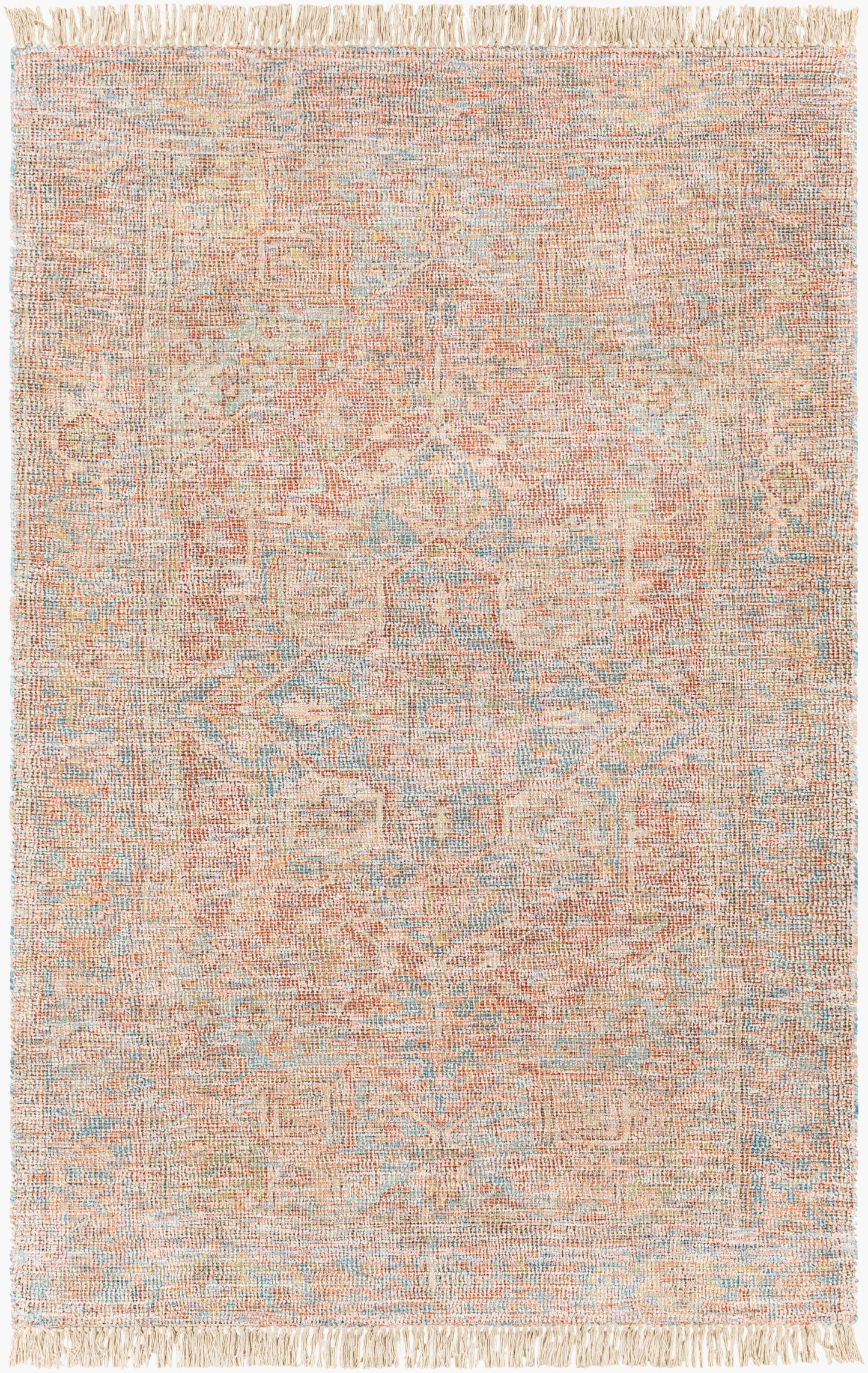 Amasya AMY-2306 Alfombra de área hecha a mano de 9' x 12'