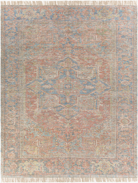 Amasya AMY-2306 Alfombra de área hecha a mano de 8' x 10'