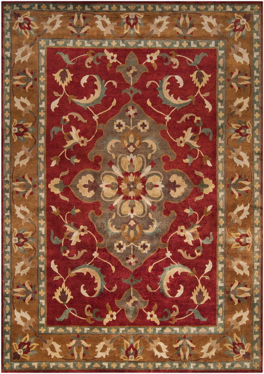 Alfombra de lana hecha a mano Anastacia ANA-8404 de 9' x 12'