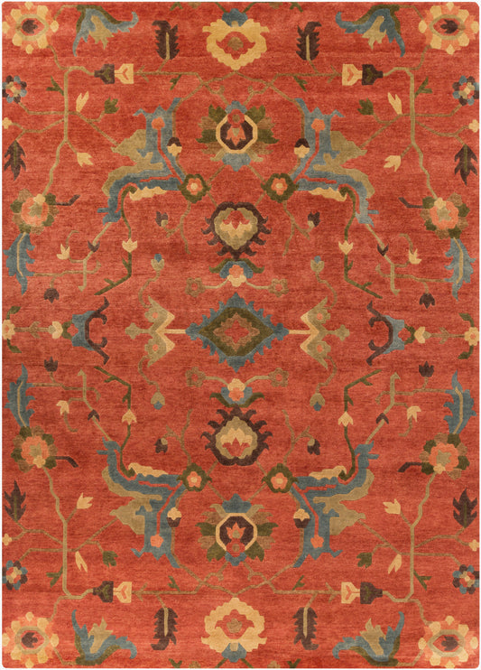 Alfombra de lana hecha a mano Anastacia ANA-8411 de 8' x 11'