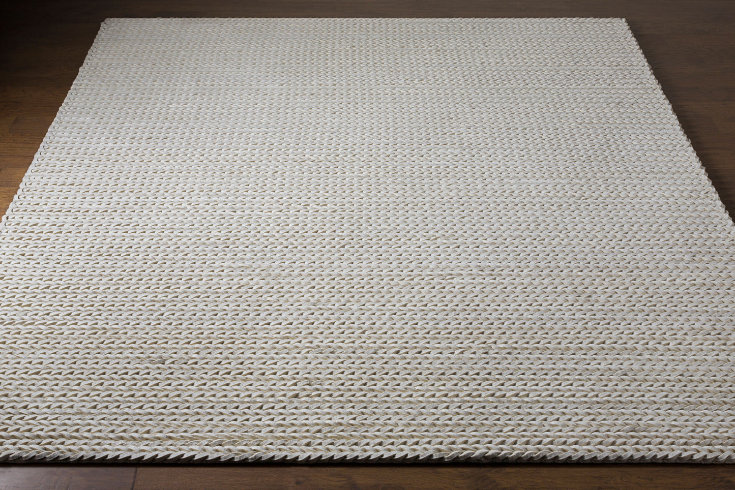 Alfombra hecha a mano Anchorage ANC-1001 de 1,52 m x 2,44 m