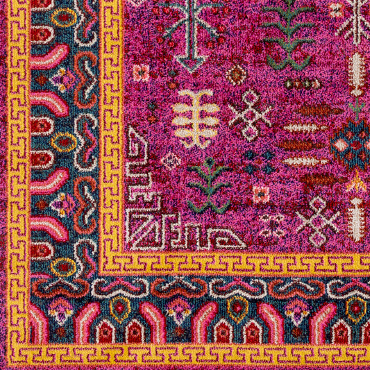 Alfombra decorativa tejida a máquina Anika ANI-1004 de 2' x 3'