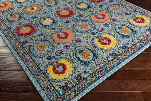 Alfombra tejida a máquina Anika ANI-1007 de 8' x 10'