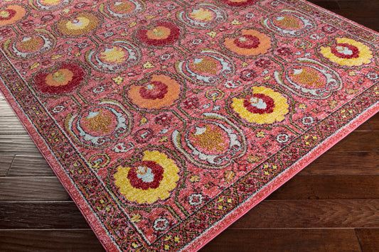 Alfombra decorativa tejida a máquina Anika ANI-1008 de 2' x 3'