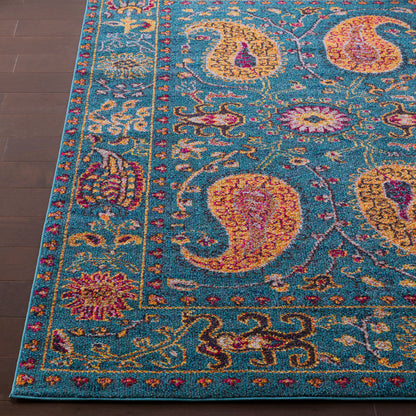 Alfombra decorativa tejida a máquina Anika ANI-1013 de 2' x 3'