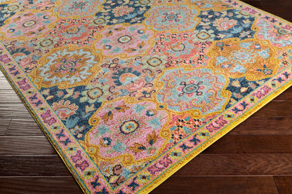 Alfombra decorativa tejida a máquina Anika ANI-1018 de 2' x 3'