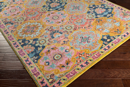 Alfombra decorativa tejida a máquina Anika ANI-1018 de 2' x 3'