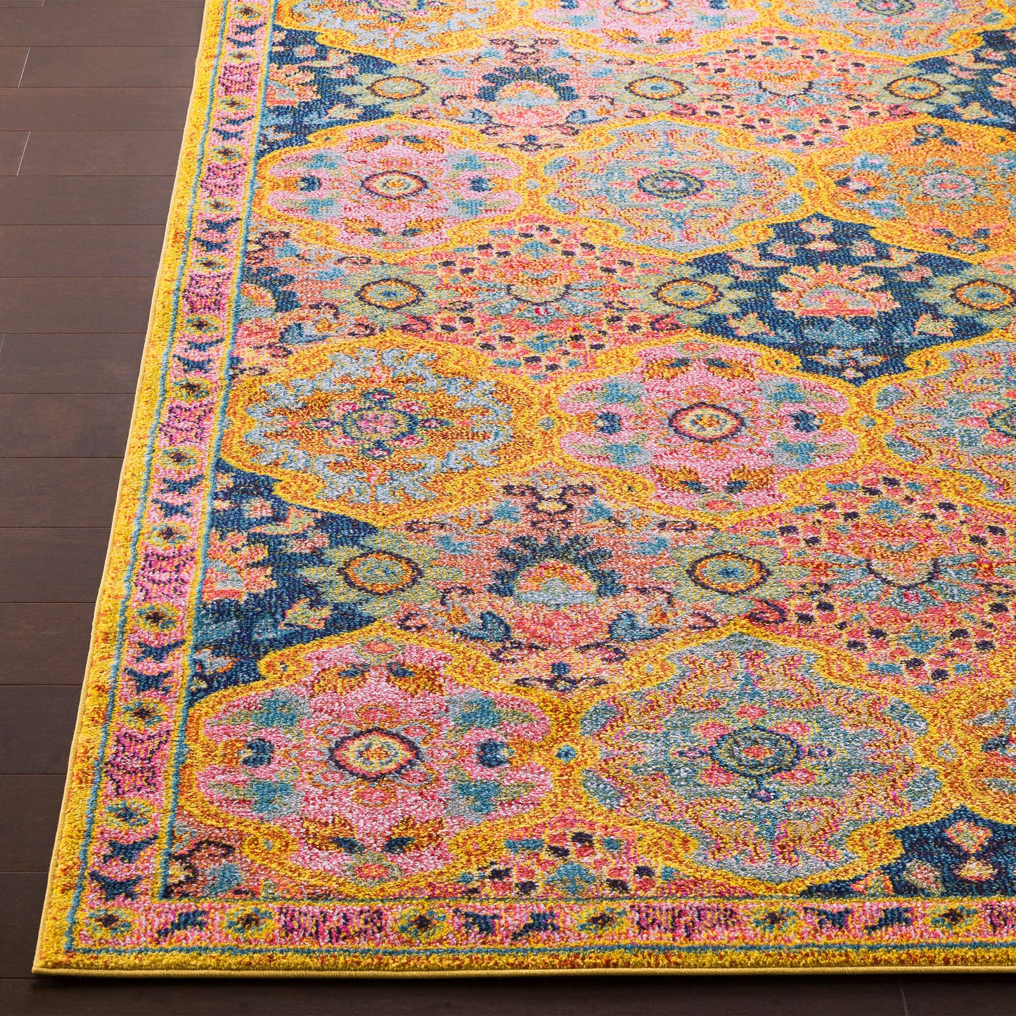 Alfombra decorativa tejida a máquina Anika ANI-1018 de 2' x 3'