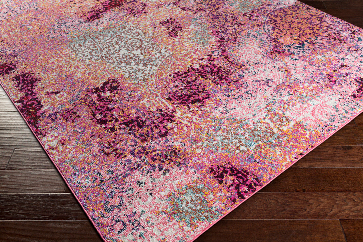 Alfombra decorativa tejida a máquina Anika ANI-1020 de 2' x 3'