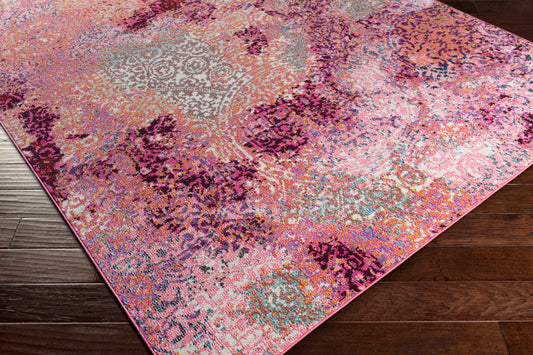 Alfombra decorativa tejida a máquina Anika ANI-1020 de 2' x 3'