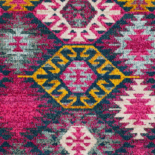 Alfombra decorativa tejida a máquina Anika ANI-1023 de 2' x 3'