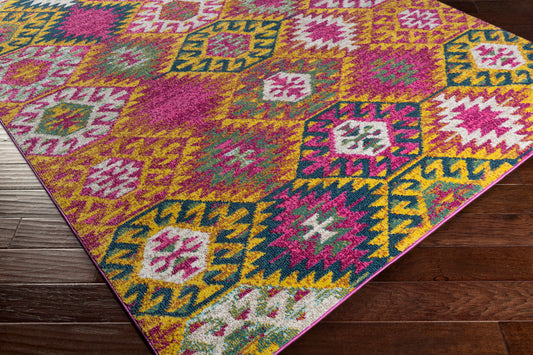 Alfombra decorativa tejida a máquina Anika ANI-1024 de 2' x 3'