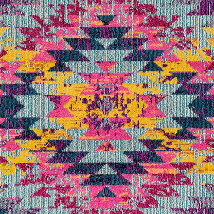 Alfombra decorativa tejida a máquina Anika ANI-1025 de 2' x 3'