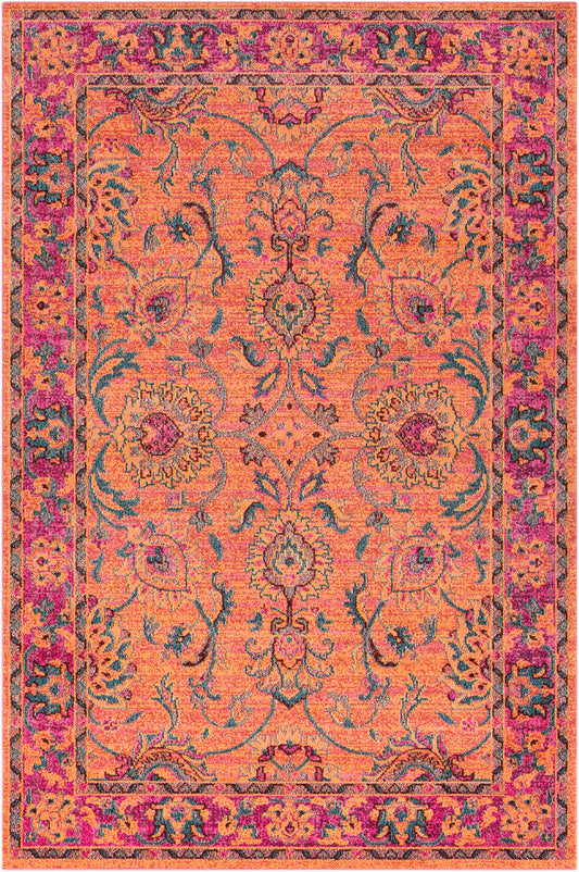 Alfombra decorativa tejida a máquina Anika ANI-1031 de 2' x 3'