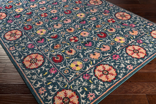 Alfombra tejida a máquina Anika ANI-1032 de 1,52 m x 2,13 m