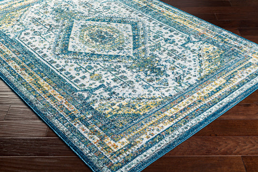 Alfombra decorativa tejida a máquina Anika ANI-1035 de 2' x 3'