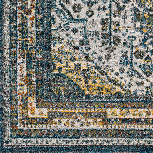 Alfombra tejida a máquina Anika ANI-1035 de 1,52 m x 2,13 m