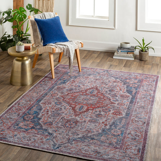 Atlanta ANL-2300 5' x 7' Machine Woven Washable Area Rug