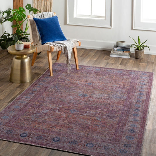 Atlanta ANL-2301 9' x 12' Machine Woven Washable Area Rug